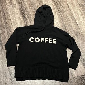 Lou & Grey Black 'Coffee' Women's Sweater